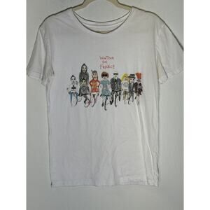 UP Unfornate Portrait Wintour De Frnce T Shirt Sz S